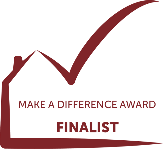 Make a difference award finalist logo