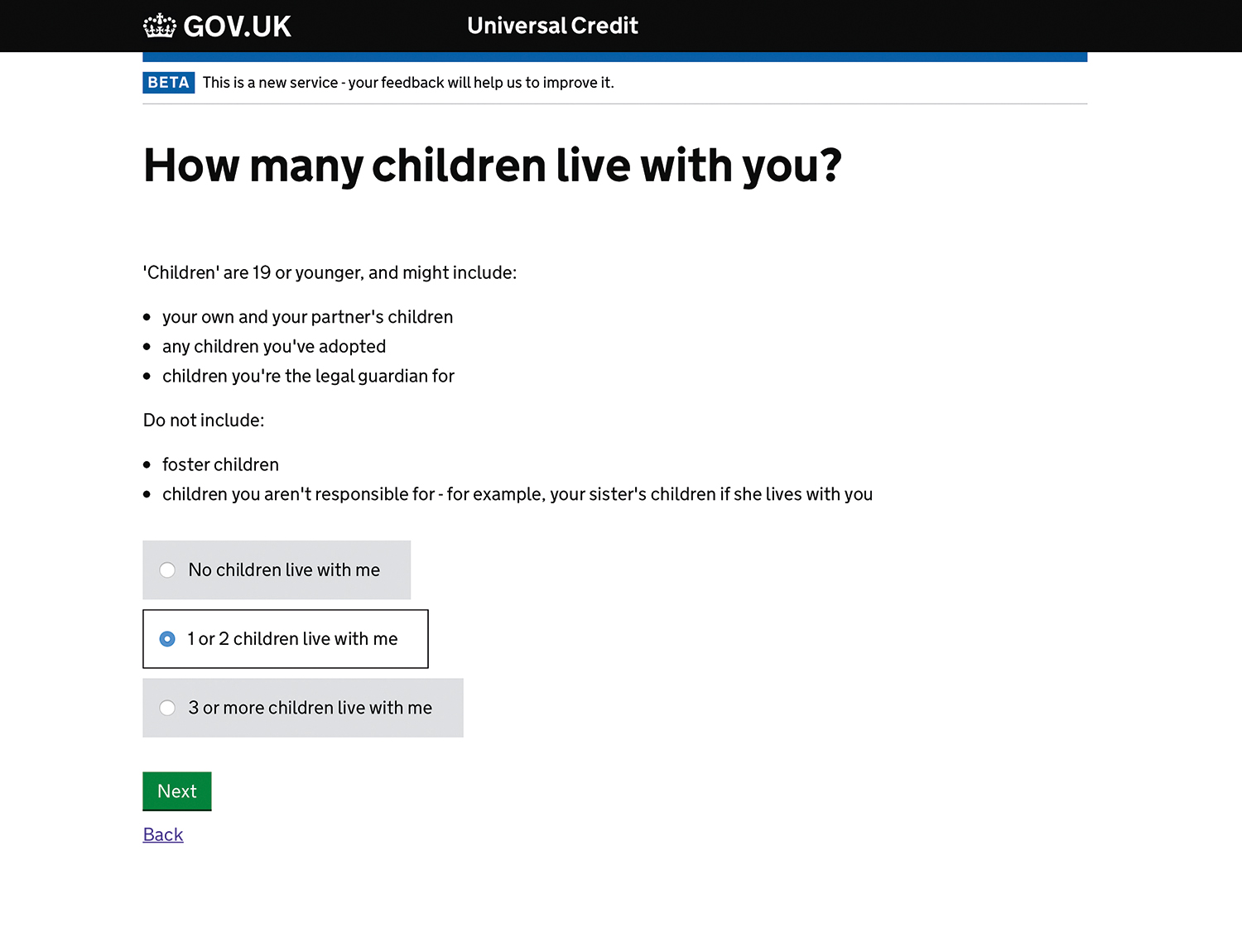 Universal Credit Gov.uk