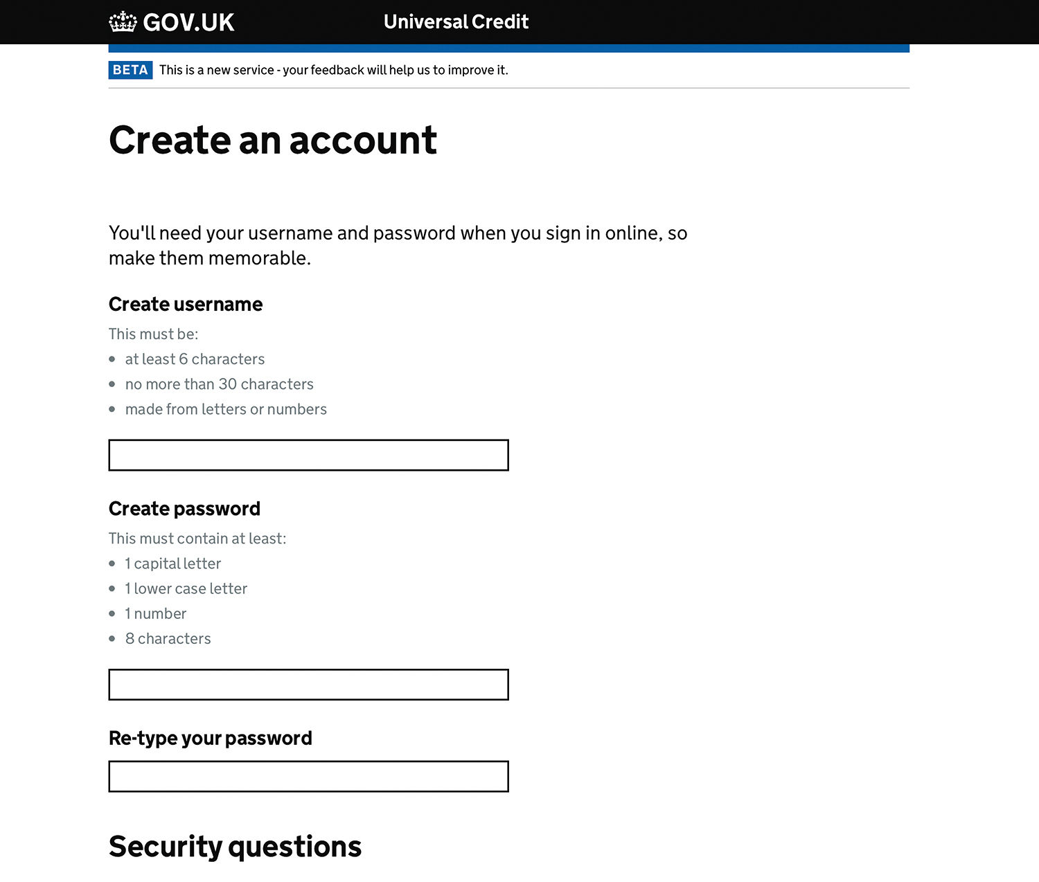 Universal Credit Gov.uk