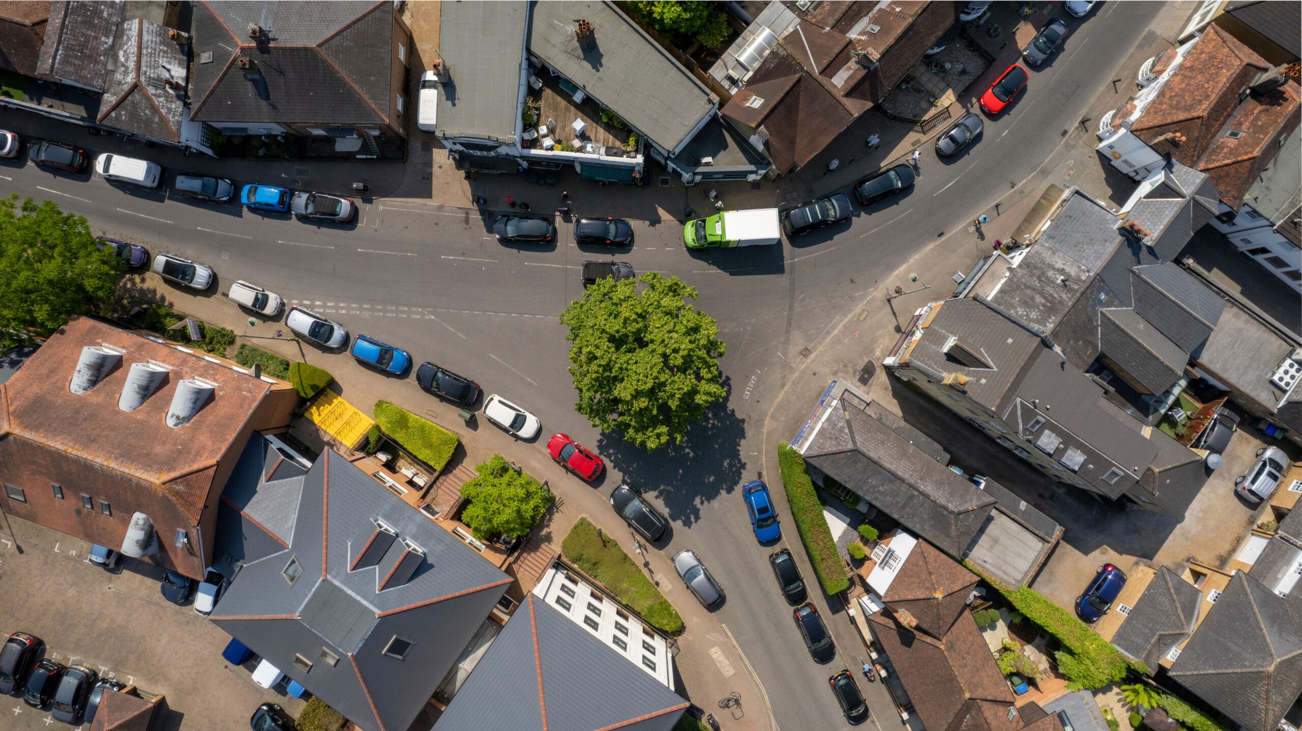 Maximising Landlord Returns with Free Property Management Surrey - Aerial Shot
